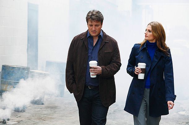 Stana Katic, Nathan Fillion, ... | What happens the morning after, Castle , 30% 2. How Barney goes from engaged to Quinn to marrying Robin, How I Met Your Mother ,