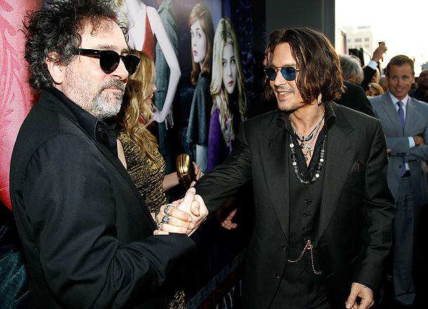 Tim Burton, Johnny Depp, ...