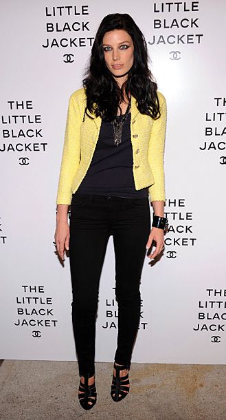 Jessica Par&eacute; at Chanel's Little Black Jacket party in New York City