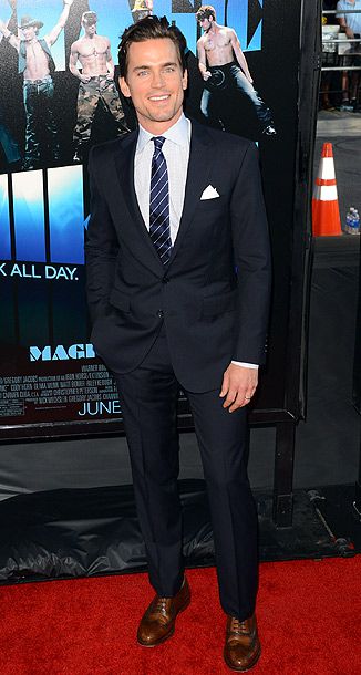 Matt Bomer at the Los Angeles Film Festival premiere of Magic Mike