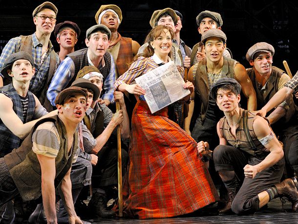 Disney's Newsies hopes to have a little something extra, extra to edge out homespun indie charmer Once for the Best Musical statuette. Neil Patrick Harris