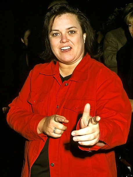February 2002 ''I'm a dyke!'', announces Rosie O'Donnell on stage during a comedy routine at the Ovarian Cancer Research benefit at Caroline's Comedy Club. According