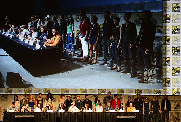 The cast and crew of The Twilight Saga: Breaking Dawn Part 2