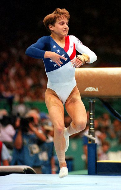 Vaulting was one of Kerri Strug's strongest events, but no one was prepared for the strength she would show when she hurt her foot on