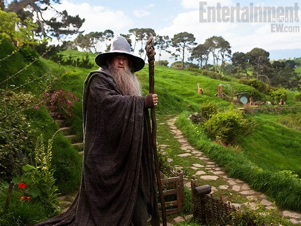 Ian McKellen | The wizard Gandalf (Ian McKellen) journeys to Hobbiton to help recruit Bilbo on a dangerous quest. ''Gandalf is still the same guy [he was in