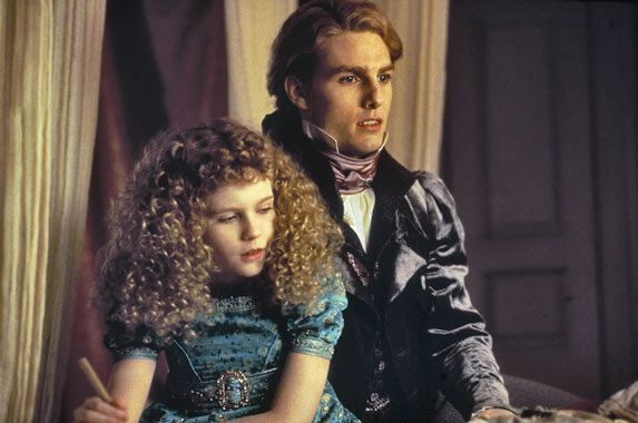 Tom Cruise, Kirsten Dunst, ... | Film: Interview With the Vampire (1994) Age: 12 Baby, You're a Star! Dunst played an ageless vampire &mdash; and kissed Brad Pitt. &mdash; Josh Rottenberg