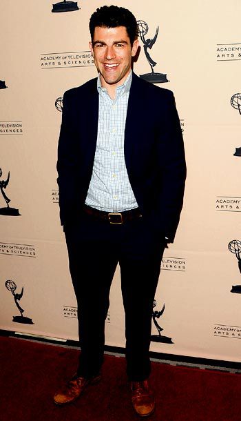Max Greenfield at the Academy of Television Arts & Sciences' Performers Peer Group cocktail reception in Los Angeles