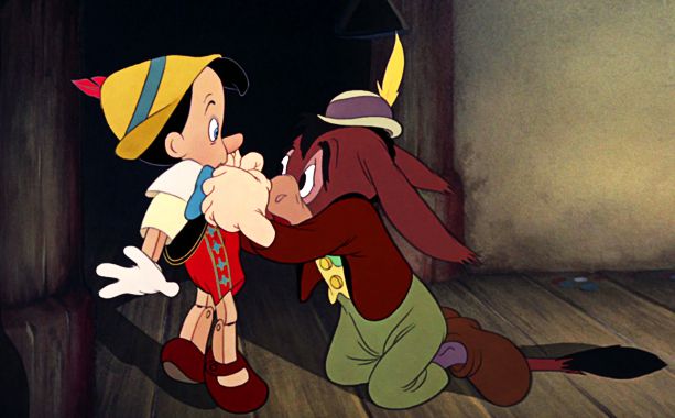 Pinocchio | It's all fun and games until somebody gets turned into donkeys. Seriously, as a kid you're wondering if that's a real thing. Really? I misbehave