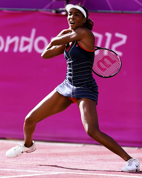 Summer Olympics 2012 | Why It Works: Hey Venus, I've got a high school reunion coming up and I want to look hot. Can I borrow that bandage dress