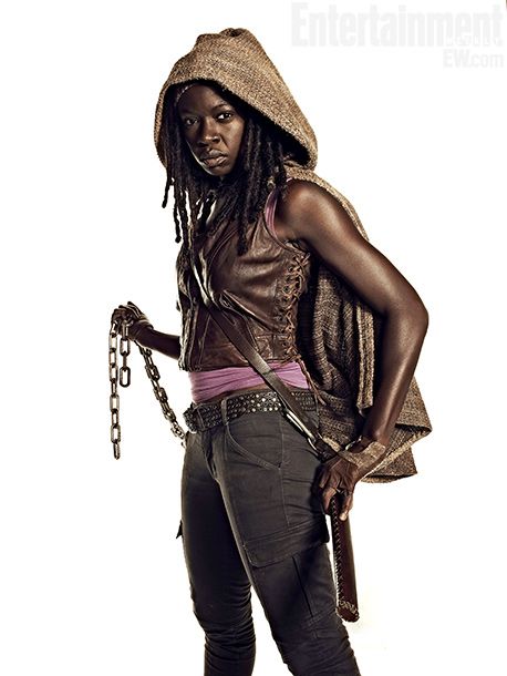 The Walking Dead | Gurira hasn't let the pressure of portraying a highly anticipated fan favorite get to her. ''There is pressure, but it's not a pressure that immobilizes,''