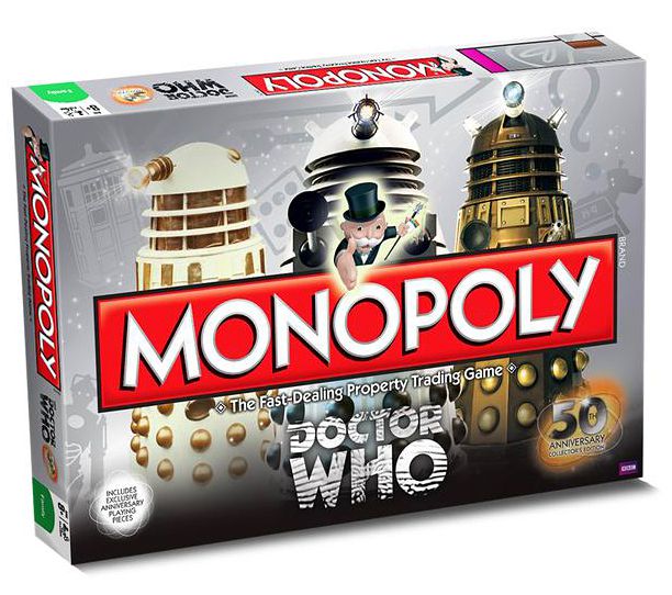 Doctor Who 50th Anniversary Monopoly game ($39.98, bbcamericashop.com)
