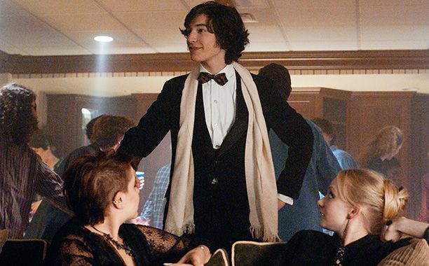 Ezra Miller was 14 when he read Stephen Chbosky's 1999 novel, The Perks of Being a Wallflower . Now 20, the actor still recalls his