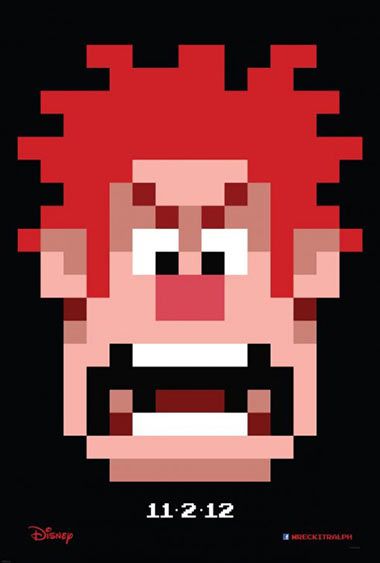With one look, you know exactly what this uncannily rendered eight-bit image is about: A videogame bad guy with a cute reddish nose.