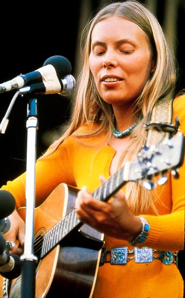 ''I got into Joni Mitchell via my mother. It's such beautiful, emotional music, and she's funny, and she's sad, and it's sexy. She's like the