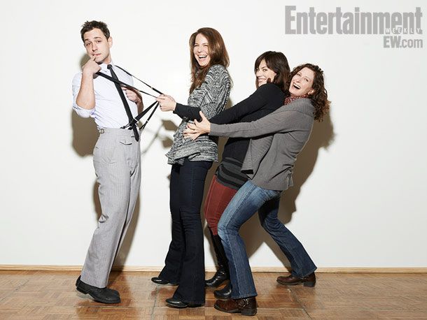Johnathan Tchaikovsky, Robin Weigert, Maggie Siff, and Julie Fain Lawrence, Concussion