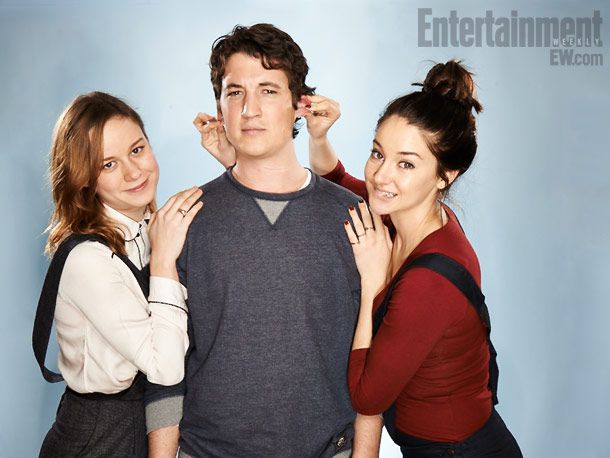 Brie Larson, Miles Teller, and Shailene Woodley, The Spectacular Now