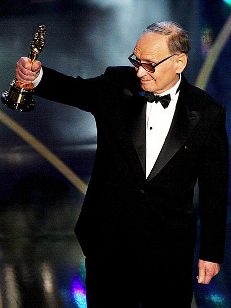 This was made all the more touching by the fact that Morricone spoke Italian and presenter Clint Eastwood translated for him: ''He dedicates this Oscar