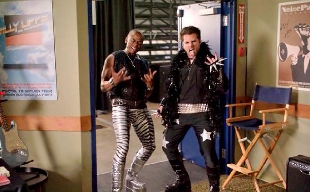 Psych | Roday plays a superfan of rock star Billy Lipps in the series' 100th episode. The key to the character? ''It was the boots. Clearly...it was