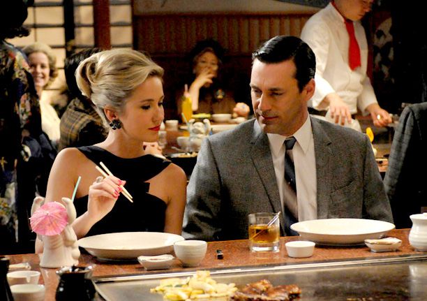 Jon Hamm, Mad Men | True, the youngest of Don's season 4 ladyfriends faded quickly from the ''Who Wants To Be The Next Mrs. Draper?'' sweepstakes. But Bethany (Anna Camp)