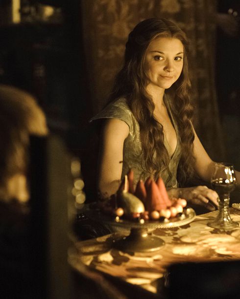 Natalie Dormer, Game of Thrones | On Margaery's infamous crossbow tutorial with Joffrey (Jack Gleeson): ''She's completely acting. It's great; you see her thinking on her feet about tactics and how