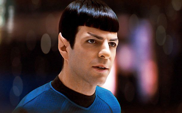 Zachary Quinto, Star Trek | Played by: Zachary Quinto Film: J.J. Abrams' Star Trek series (2009-present) Spock may be without emotions, but that doesn't mean we aren't a little hot-and-bothered