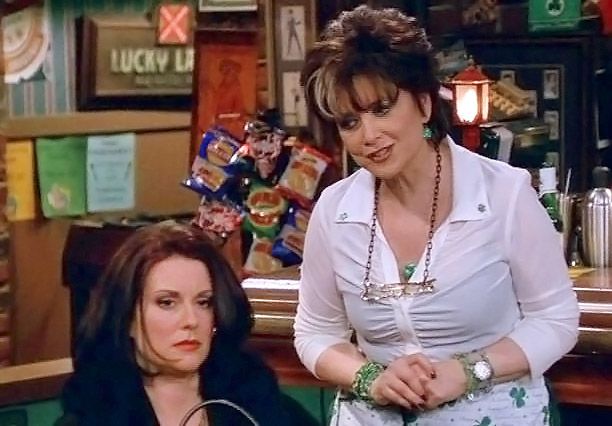 It's true: Karen Walker has a mother. So what was Karen's childhood like? Well, she spent most of her days learning the healing powers of