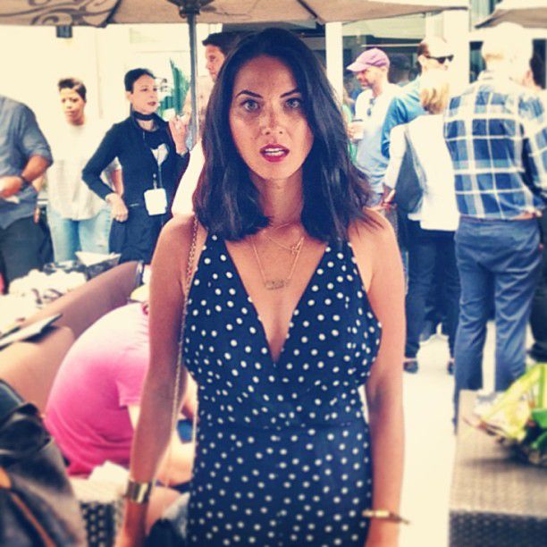 Olivia Munn, San Diego Comic-Con 2013 | #OliviaMunn rocking a vintage pants romper