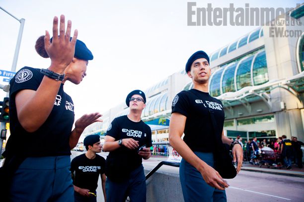 San Diego Comic-Con 2013 | Ender's Game promo team takes to the street