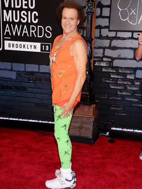 Richard Simmons tweeted that people kept confusing him with Russell Simmons. Must have been because he wore long pants instead of his usual bedazzled gym