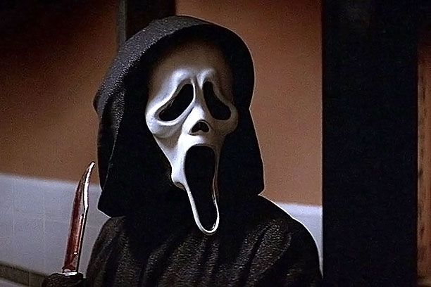 The melting-face hood worn by Wes Craven's Ghostface was a Halloween mask inspired by Edvard Munch's famous painting The Scream .