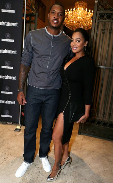 Carmelo and LaLa Anthony
