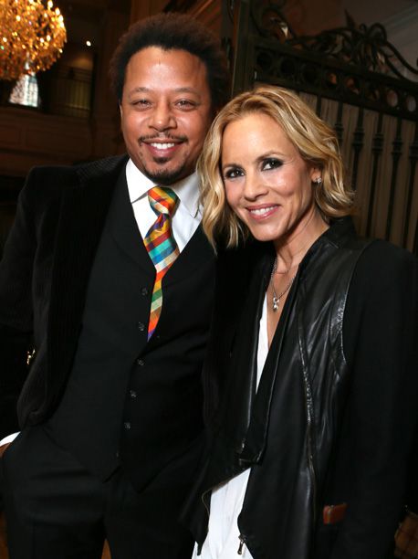 Terrence Howard and Maria Bello