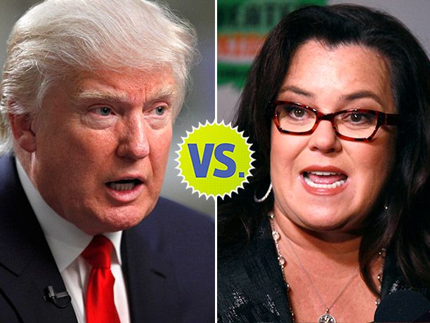 O'Donnell, then on The View in 2006, fired the first shot, calling Trump a ''snake-oil salesman'' and maligning his hair, his Miss USA pageant, and
