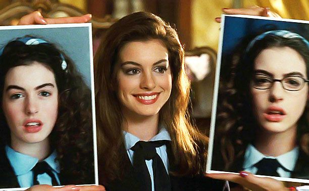 As seen in: The Princess Diaries series Few cinematic royals have made as dramatic an aesthetic upshift &mdash; yes, we're including you, King Ralph &mdash;