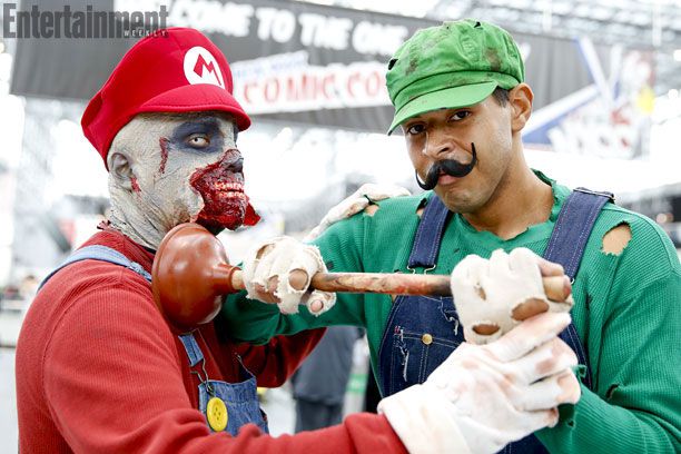 Zombie Mario and Luigi