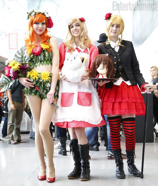 Poison Ivy from Batman, Bee the Human Girl from Bee And Puppycat, Beatrice from Umineko no Naku Koro ni