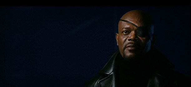 Iron Man | ''You've become part of a bigger universe. You just don't know it yet.'' That's Nick Fury, in his stealth-debut first appearance in the Iron Man