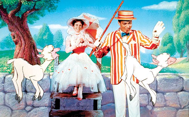 Mary Poppins | Travers approved of Andrews' casting but strongly opposed Dick Van Dyke in the role of Bert. ''She wanted everyone on the film to be English,''
