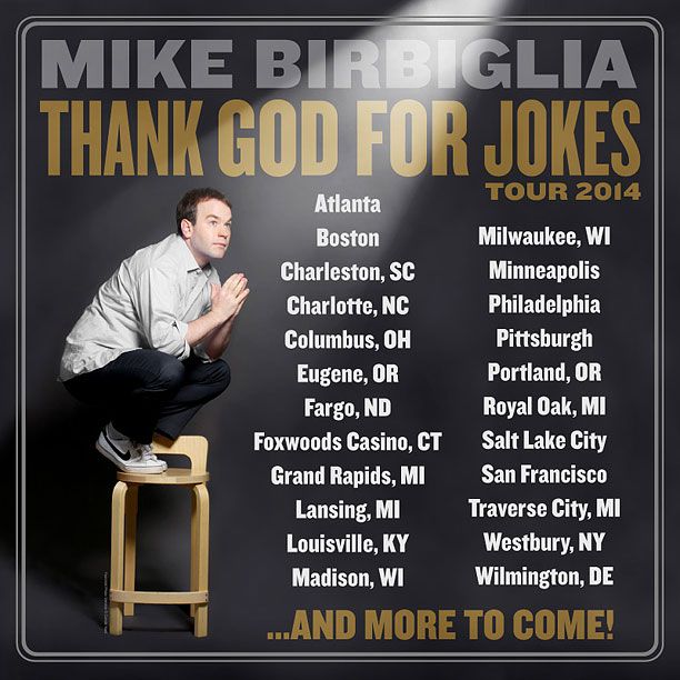 Mike Birbiglia Tour Poster
