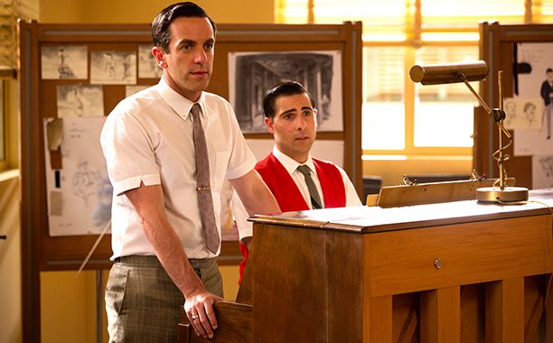 Saving Mr. Banks | Songwriting brothers Robert and Richard Sherman (played in the film by B.J. Novak and Jason Schwartzman) wrote timeless tunes for Mary Poppins . But Travers