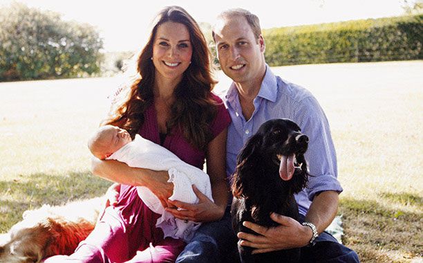 Since his birth on July 22, the U.K.'s monarch-to-be HRH Prince George Albert Louis of England has been giving good face in a series of