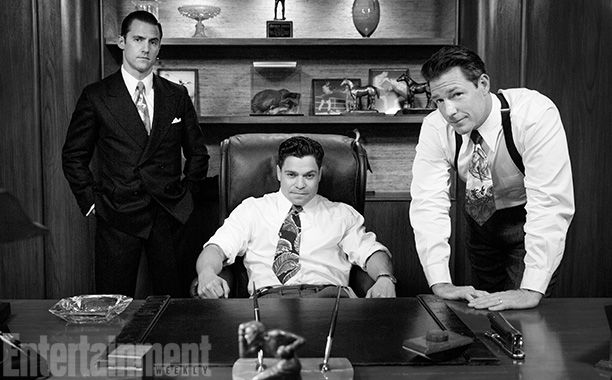 Ned Stax (Milo Ventimiglia), Mickey Cohen (Jeremy Luke), and Bugsy Siegel (Edward Burns)