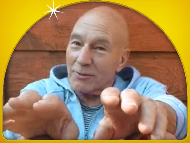 Patrick Stewart Hero of Trekkers, Marvel fanatics, and theater geeks alike proved his awesomeness yet again when he took to YouTube to teach his fianc&eacute;e