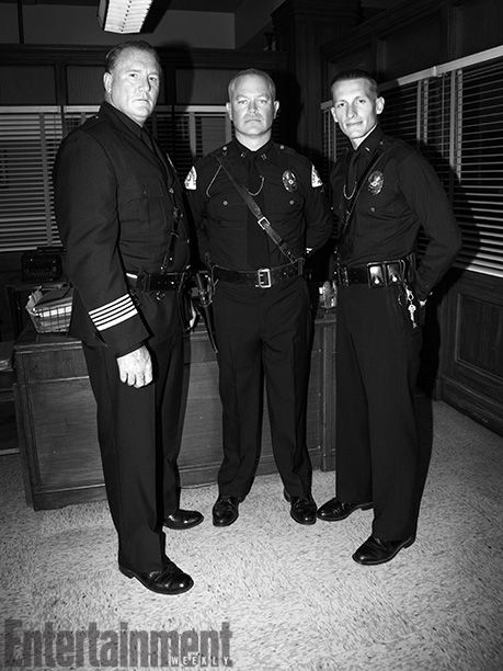 Chief Clemance Horall (Michael McGrady), William Parker (Neal McDonough), and Miles Hewitt (James Landry Hebert)
