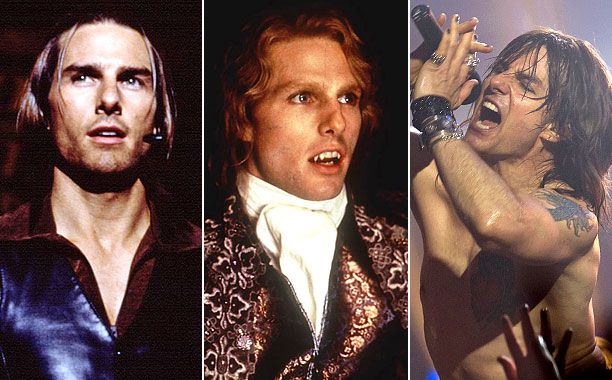 Tom Cruise in Magnolia, Interview with the Vampire, and Rock of Ages
