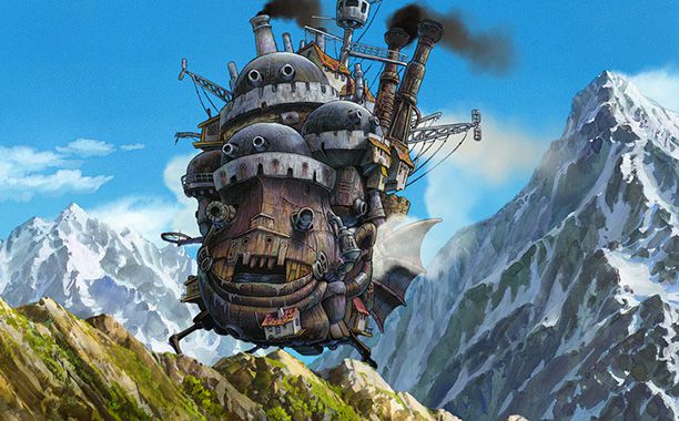Howl's Moving Castle | Not Miyazaki's finest film, Howl's is positively logjammed with visual ideas and hopscotching plot. But it deserves a place on the list of great animated