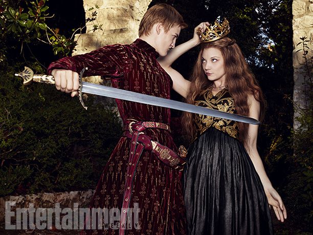 King Joffrey Baratheon (Jack Gleeson) and Margaery Tyrell (Natalie Dormer)