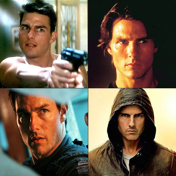 Tom Cruise | Cruise is a lead producer on the Mission: Impossible franchise, and the four films so far constitute a fascinating time-lapse portrait of the Tom Cruise