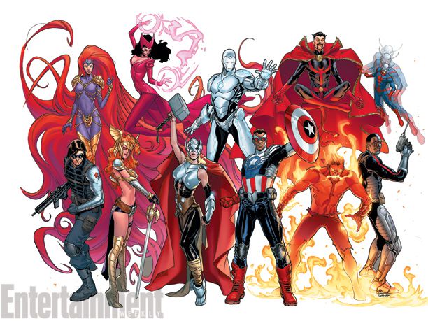 Avengers Now!: Thor'S Female, Cap'S Black, Iron Man'S Got A New Suit |  Ew.Com