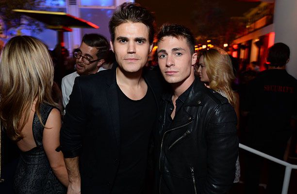 Paul Wesley and Colton Haynes